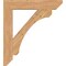 Ekena Millwork Legacy Slat Smooth Bracket, Western Red Cedar, 5 1/2"W x 36"D x 40"H BKT06X36X40LEC06SWR - alternate 2